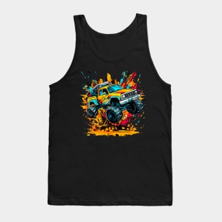 Monster Trucks Are My Jam - Monster Truck Tank Top